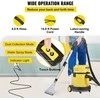 Šlapio ir sauso valymo dulkių siurblys, 20 L talpos bakas, 1200 W, su nuotolinio valdymo pulteliu
