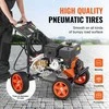 Slėginė plovykla 4400 PSI, 15 l/min, 5 antgaliai, automobilių plovimui, aukšto slėgio valymo įrenginys, vandens purkštuvas