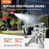 Slėginio plovimo siurblio 22.2 mm velenas vertikalus 3100 PSI 2.5GPM, aukšto slėgio pakaitinis siurblys su 5 purkštukais