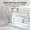 Smulkintuvo siurblys rūsiui, virtuvei, kriauklei, dušui, voniai, skalbyklos nuotekų šalinimui, 350 W, 6000 L/h srautas, 7 m pakėlimas, nuotekų pakėlimo įrenginys, drenažo siurblys