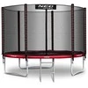 Sodo trampolinas 183 cm su apsauginiu tinklu ir kopėčiomis, lauko trampolinas, vaikiškas trampolinas, apvalus trampolinas