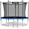 Sodo trampolinas 183 cm su vidiniu tinklu ir kopėčiomis, lauko trampolinas, apvalus trampolinas vaikams