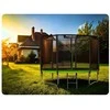 Sodo trampolinas 252 cm su apsauginiu tinklu ir kopėčiomis, lauko trampolinas, apvalus trampolinas, trampolinas vaikams