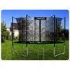 Sodo trampolinas 374 cm su vidiniu tinklu, lauko trampolinas, didelis trampolinas, apvalus trampolinas