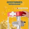Spragėsių gaminimo aparatas, 480W, 113.4 g virdulys, 5.68 l per partiją, stalinis, kino teatro stilius, raudonas, pridedami 3 samteliai, namų apyvokos prietaisas