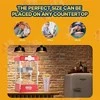Spragėsių gaminimo aparatas, 480W, 113.4 g virdulys, 5.68 l per partiją, stalinis, kino teatro stilius, raudonas, pridedami 3 samteliai, namų apyvokos prietaisas