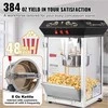 Spragėsių gaminimo aparatas kino teatro stiliaus, 850W su 227 g virduliu, stalviršio spragėsių mašina, juoda spragėsių gaminimo įranga