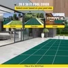 Stačiakampis baseino uždangalas 5.5x11m. Žieminis tinklelis, apsauginis brezentas, baseino danga žiemai