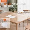 Stalo apsauga, Skaidri, PVC, 54 cm x 54 cm (137 cm x 137 cm), 2,0 mm storio