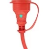 Statybinis ilginamasis laidas, su LED, 40 metrų, 2.5 mm², tvirtas lauko ilginamasis laidas, atsparus purslams