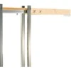 VEVOR Slankiojamos durys su matiniais stiklais, 765 x 2035 mm