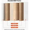 Stumdomos spintos durys, 1219 mm x 2032 mm, matinio stiklo apėjimo durys, erdvę taupančios spintos durys, miegamojo stumdomos durys