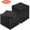 Sujungiamas drenažo kilimėlis, modulinės guminės grindų plytelės, patvarūs garažo grindų kilimėliai, neslystančios lauko grindų plytelės, sodo drenažo sprendimai