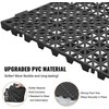Sujungiamas pagalvėlės, 55 vnt., minkšti PVC drenažo kilimėliai, 30 x 30 cm sujungimo plytelės