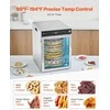 Sukamasis maisto džiovintuvas 12 padėklų, 800W, nerūdijančio plieno, vaisių, daržovių, mėsos džiovyklė, reguliuojama temperatūra, laikmatis