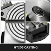Sukamasis stalas 100 mm, horizontalus/vertikalus, 4 griovelių, frezavimui, gręžimui, tikslus, rotacinis padėties nustatymo stalas