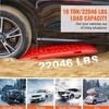 Sukibimo lentos visureigiams, 10 tonų apkrova, aukšto stiprumo PP medžiaga, su laikymo krepšiu, išlaisvinimo lentos sniegui smėliui purvui, pagalba kelyje