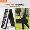 Sulankstoma 88 klavišų pianino klaviatūra su Bluetooth MIDI, nešiojamas skaitmeninis pianinas, elektroninis pianinas, susukamas pianinas