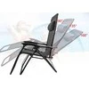 Sulankstoma sodo kėdė, nulinės gravitacijos atlošas, poilsiui lauke, nešiojama kempingo kėdė, patvarus sodo gultas