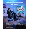 Vevor Sulankstomas lenktynių vairaračio stovas Logitech G923 G920 G29 G27