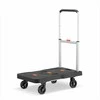 Sulankstomas platforminis vežimėlis, 150 kg talpos, kompaktiškas transportavimo vežimėlis, sunkiasvoris rankinis vežimėlis, sandėlio vežimėlis