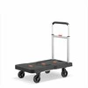 Sulankstomas platforminis vežimėlis, 150 kg talpos, kompaktiškas transportavimo vežimėlis, sunkiasvoris rankinis vežimėlis, sandėlio vežimėlis