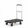 Sulankstomas platforminis vežimėlis, 150 kg talpos, kompaktiškas transportavimo vežimėlis, sunkiasvoris rankinis vežimėlis, sandėlio vežimėlis