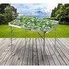 Sulankstomas turistinis stalas Gotel, 60x80x70 cm, žalias
