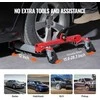 Sunkiųjų ratų vežimėlis, automobilių pozicionavimo domkratas, keltuvas automobiliams, visureigiams, sunkvežimiams, padangų keitimo vežimėlis, 1500 Lbs / 680 kg talpa, ratų