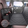 Šunų automobilio sėdynės užvalkalas galinei sėdynei, atsparus vandeniui, 600D Oksfordo audinys, apsauga, kilimėlis.