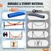 Šunų vikrumo treniruočių rinkinys, 4 dalių, PVC, reguliuojamas, nešiojamas