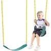 Sūpynių sėdynių keitimas lauko sūpynių komplektui, su minkšta lenta, 167,6 cm grandine, sūpynių komplektas kieme, vaikiškos sūpynės, lauko sūpynės