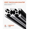 T-Slot 2020 aliuminio ekstruzijos profilis 3D spausdintuvui, CNC staklėms, lazeriniam graviravimui, didelio tvirtumo anoduotas linijinis bėgelis, aliuminio profilis konstrukcijoms