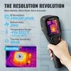 Termovizorius su 240x180 raiška, matomos šviesos kamera, infraraudonųjų spindulių termovizorius, nešiojamas termovizorius