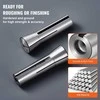 Tikslus R8 įvorių rinkinys frezavimo staklėms, fiksavimo diapazonas 1/8"-7/8", 13 dalių įvorių griebtuvo rinkinys, R8 įvorių griebtuvas, frezavimo įvorių rinkinys