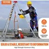 Trikojis uždaroms erdvėms, 30 m lynas, 180 kg, gelbėjimo trikojis, kritimo apsaugos sistema, darbui aukštyje