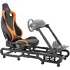 Tvirtas lenktynių vairo stovas, skirtas Logitech G923 G920 G29, reguliuojamo aukščio ir kampo, suderinamas su keliais prekių ženklais, lenktynių simuliatoriaus kabina