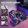 Tvirtas lenktynių vairo stovas, skirtas Logitech G923 G920 G29, reguliuojamo aukščio ir kampo, suderinamas su keliais prekių ženklais, lenktynių simuliatoriaus kabina