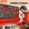 Tvirtinamos prie sienos dėžės, 30 dalių laikiklis, garažo įrankių laikikliai, veržlėms, varžtams, sraigtams, vinims, karoliukams, sagoms, juoda ir raudona