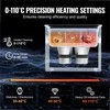 Ultragarsinis valytuvas 3L, 120W, su šildytuvu, laikmačiu ir krepšeliu, skaitmeninė kavitacijos mašina akiniams, laikrodžiams, monetoms, įrankiams ir metalinėms dalims, laboratorinė įranga
