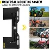 Universali slydimo vairavimo montavimo plokštė, 6.35 mm storio, didelio našumo adapteris slydimo vairavimo krautuvams, greito tvirtinimo plokštė, plieninė plokštė