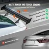 Universalus GT Sparnas Spoileris, reguliuojamas dviejų aukštų automobilio spoileris, matinės juodos spalvos bagažinės sparnas sedanams ir kupė, 1350 mm lenktyninis spoileris