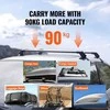Universalūs stogo skersiniai automobiliui be relių, aliuminiai, su užraktu, 70 kg, bagažinės laikikliai, skersiniai stogui