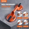 Vakuuminiai siurbtukai 12 cm (2 vnt.) 150 kg, stiklo, plytelių kėlimo įrankis, aliuminio rankena