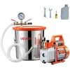 Vakuuminis siurblys, 11.36 l nerūdijančio plieno kamera, 3.5 CFM, AC priežiūrai, degazavimui, šaldymo sistemoms