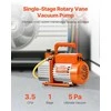 Vakuuminis siurblys 3.5 CFM HVAC, vienpakopis, su tepalu, 5 Pa, oro kondicionieriams, šaldymo sistemoms