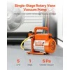 Vakuuminis siurblys 5 CFM, vienpakopis, rotorinis, šaldymo, auto kondicionierių, vakuumavimo
