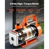 Vakuuminis siurblys oro kondicionieriams ir dervos degazavimui, vienpakopis rotacinis mentinis, 3.5 CFM 100 L/min, 180W, su alyvos buteliuku ir 4 polių varikliu, ŠVOK įrankis