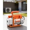 Vakuuminis siurblys ŠVOK ir automobilių kondicionierių priežiūrai, vienpakopis rotacinis, 99 L/min, oro kondicionavimo vakuuminis siurblys, šaldymo sistemų siurblys, dervos degazavimo siurblys, vakuuminė įranga