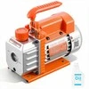 Vakuuminis siurblys ŠVOK ir automobilių kondicionierių priežiūrai, vienpakopis rotacinis, 99 L/min, oro kondicionavimo vakuuminis siurblys, šaldymo sistemų siurblys, dervos degazavimo siurblys, vakuuminė įranga